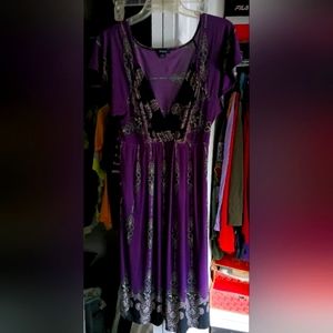 Purple Sweetheart Dress